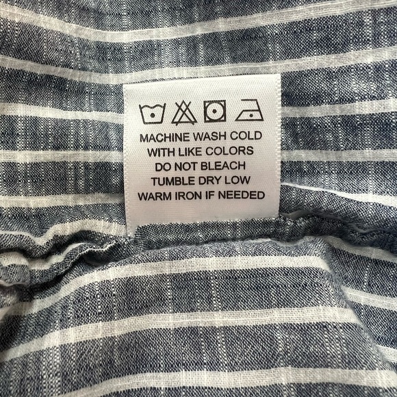 Michael Stars Elsie Striped Mini Shirtdress, size M - Picture 12 of 13